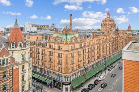 Contemporary duplex flat located opposite Harrods in the heart of Knightsbridge including two double bedrooms, south facing terrace with views across London and 24 hour concierge. - Photo 4