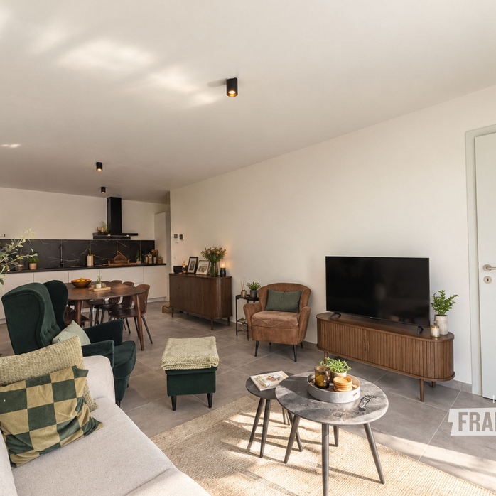 Nieuwbouw éénslaapkamerappartement te Blankenberge - Photo 1