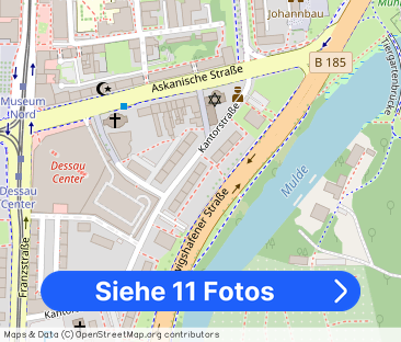 Ganz oben ankommen - Sanierte 3-Raum-Wohnung mit Balkonblick zur Mulde - Foto 1