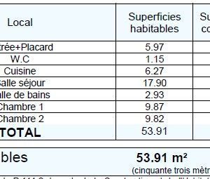 Appartement 3 pièces - 53m² - Photo 1