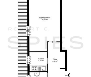 Wunderschöne 1-Zimmer Wohnung mit Charme in Schwachhausen - Photo 6