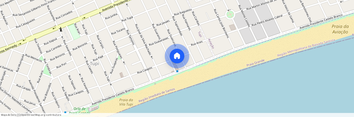 Rua Caiapós, 99 - Vila Tupi - Vila Tupi, Praia Grande, São Paulo, 11703320