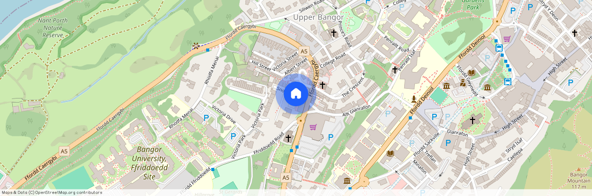 Llys Tudur, Bangor, Gwynedd, LL57