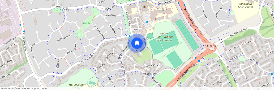 Bergamot Gardens, Walnut Tree, Milton Keynes, MK7