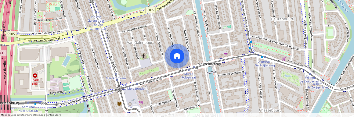 Van Galenbuurt, 1056 SW, John Franklinstraat, Amsterdam