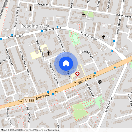 Downshire Square, RG1 6NH, Reading