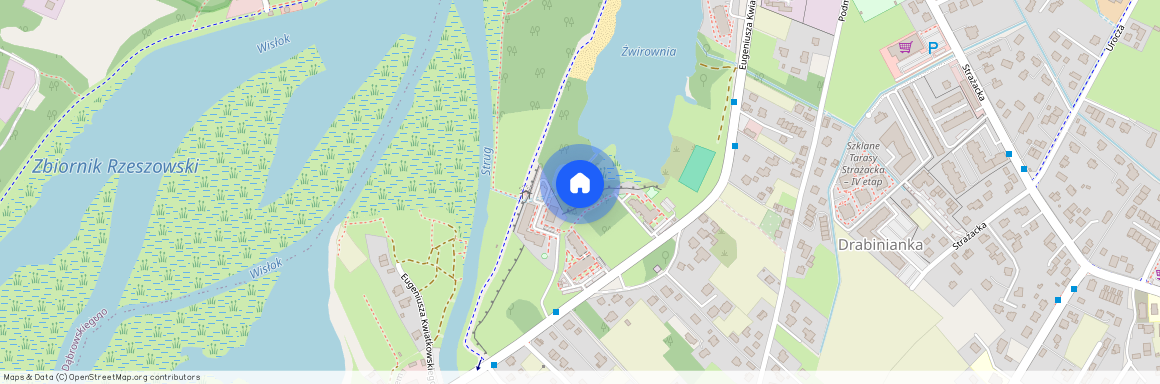 ul. Eugeniusza Kwiatkowskiego, Drabinianka, Rzeszów, podkarpackie