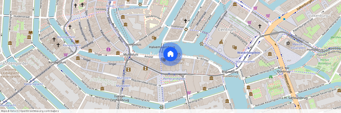 Amstel river, Amsterdam
