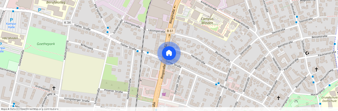 Ringstraße 84, 32427 Nordrhein-Westfalen - Minden