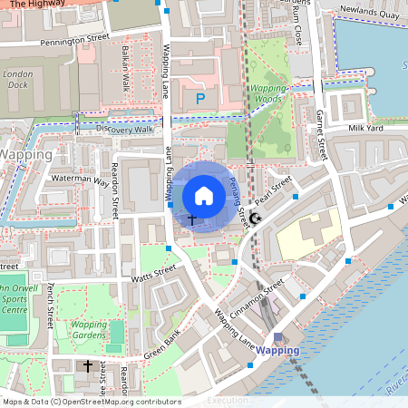 Raine Street, Wapping, London, E1W