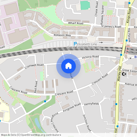 Milton Road, Brentwood, Essex, CM14