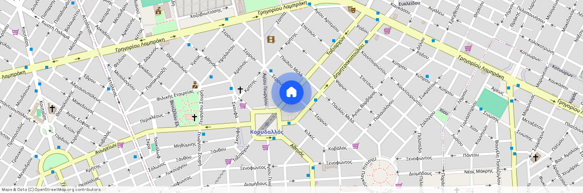 Ταξιαρχών, 38 181 20 Κορυδαλλός, Πλατεία Ελευθερίας (Κορυδαλλός)