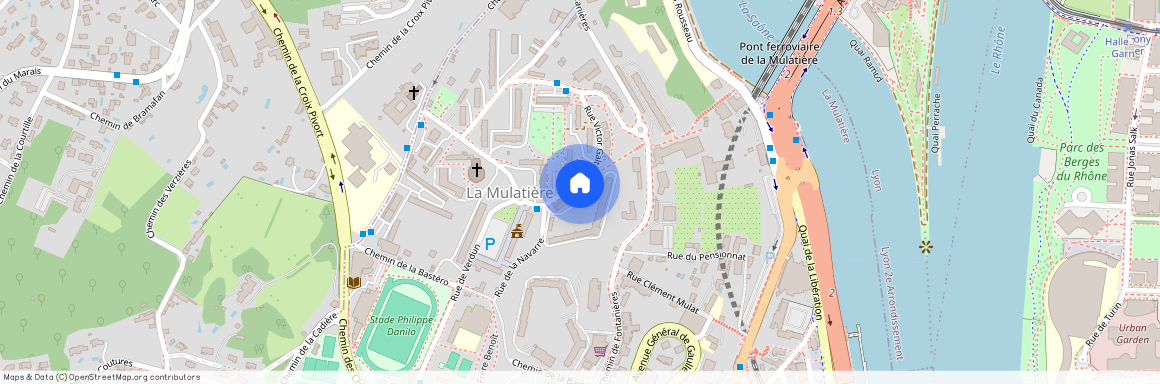 Rue de la Navarre, Francja, La Mulatiere