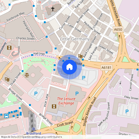 Liv Apartments, Bradford, West Yorkshire, BD1 5AA, George Street