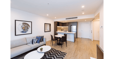 RARELY AVAILABLE FRONT FACING WITH RIVER AND CITY VIEWS ONE BEDROOM + STUDY - Photo 2