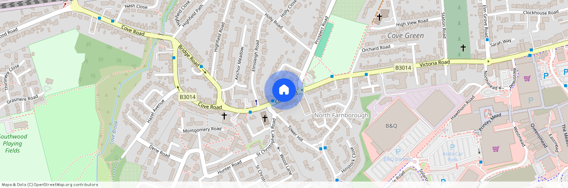 Cove Road, Farnborough, GU14