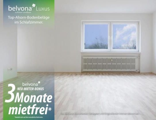 SOFORT FREI! 3 Monate mietfrei: Frisch sanierte 3 Zimmer-Ahorn-Luxuswohnung im Max Planck Quartier! (Wohnungen Duisburg) - Photo 1