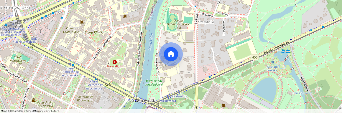 ul. Kazimierza Bartla, Szczytniki, Śródmieście, Wrocław, dolnośląskie