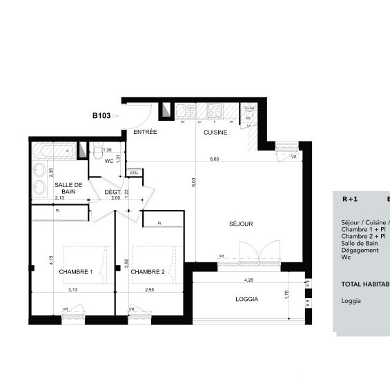 Location Appartement 62m² TOULOUSE 31200 - Photo 2