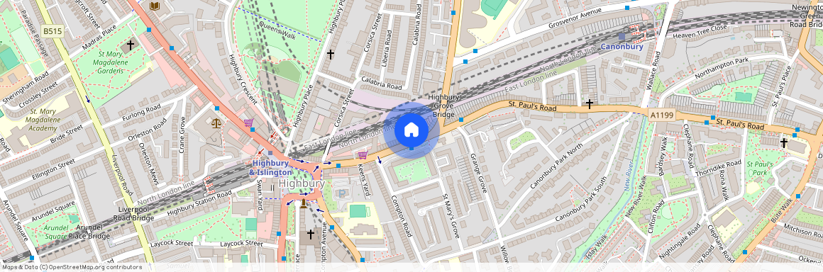 St Pauls Road, Islington, N1