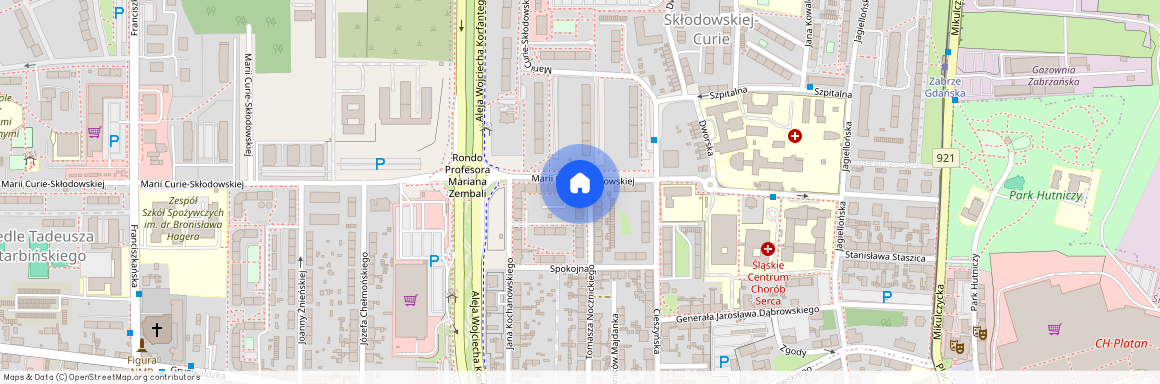 ul. Tomasza Nocznickiego 44, Śródmieście, Zabrze, śląskie