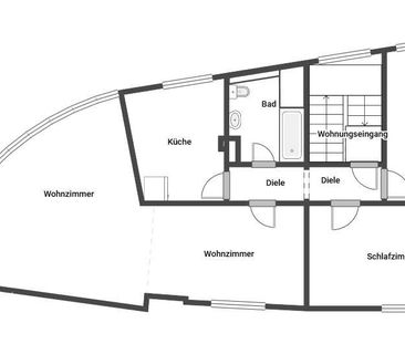 Charmante 3-Zimmer-Wohnung mit einzigartigem Fensterband - Photo 6