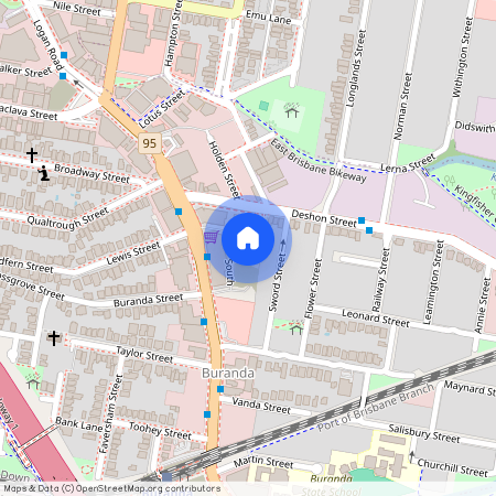 1305/19 Deshon St, Qld 4102, Woolloongabba