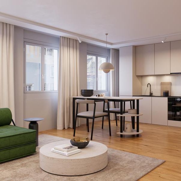 Stilvolle 1.5-Zimmer-Wohnung - Erstvermietung nach Sanierung - Foto 1