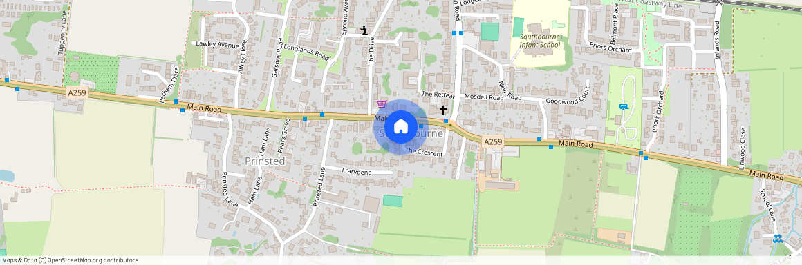 302A Main Road, 302a Main Road, PO10 8JL