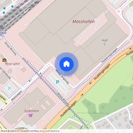 Mässvägen 2A, Älvsjö