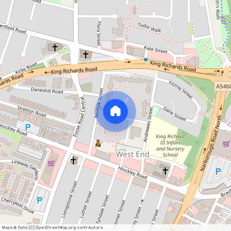 Andrewes Walk, Leicester