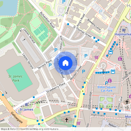 Leazes Park Rd, Newcastle upon Tyne NE1 4PG