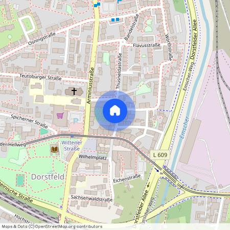 Thusneldastraße 6, 44149 Dortmund - Innenstadt-West