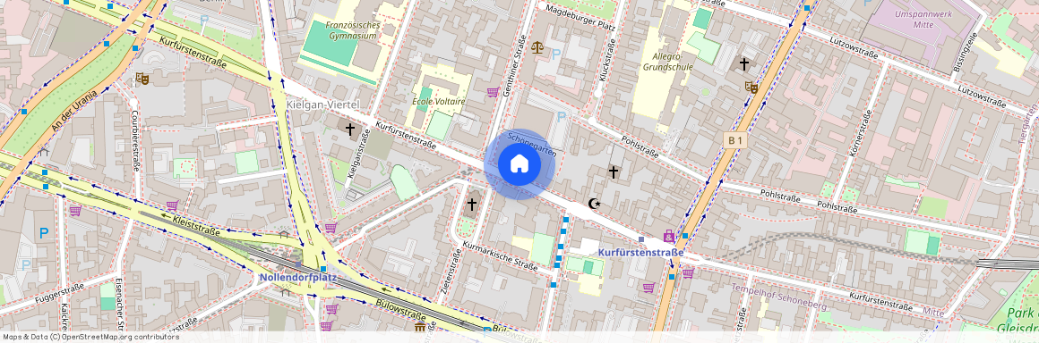 Kurfürstenstraße 45, Kurfürstenstraße, Tiergarten, Berlin
