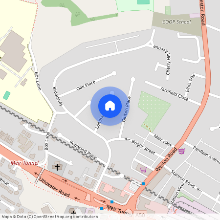 Lombardy Grove, Meir, ST3