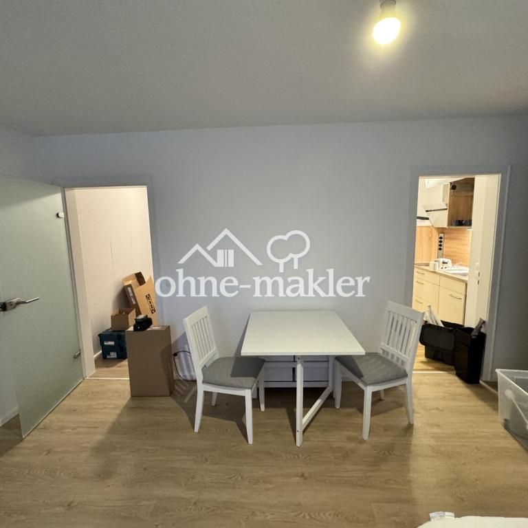 1 Zimmer Wohnung, möbliert neues Bad + Küche - Photo 1