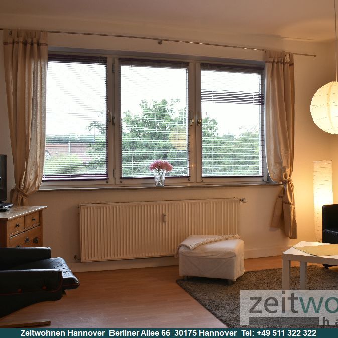 Kleefeld, Kantplatz, Eilenriede, 2 Zimmer Wohnung mit Balkon, Internet, Parkplatz - Photo 1