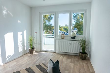 Barrierearme 2-Raum-Wohnung mit Einbauküche - Foto 3