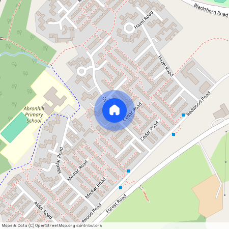 CEDAR ROAD, Abronhill, Cumbernauld