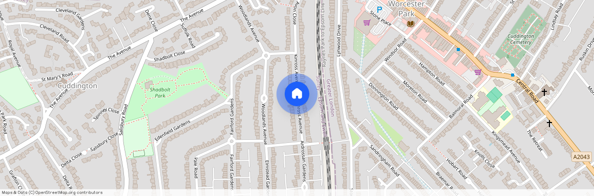 Kinross Avenue, Worcester Park, KT4