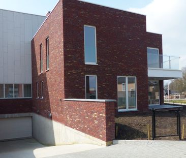 Recent appartement met 2 slpk. , terras en tuin in Meldert - Foto 1
