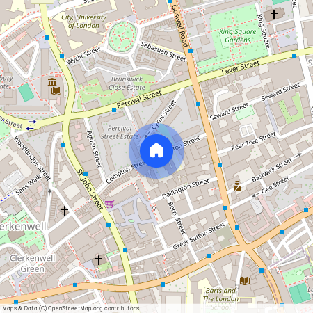 Compton Street, Clerkenwell, London, EC1V