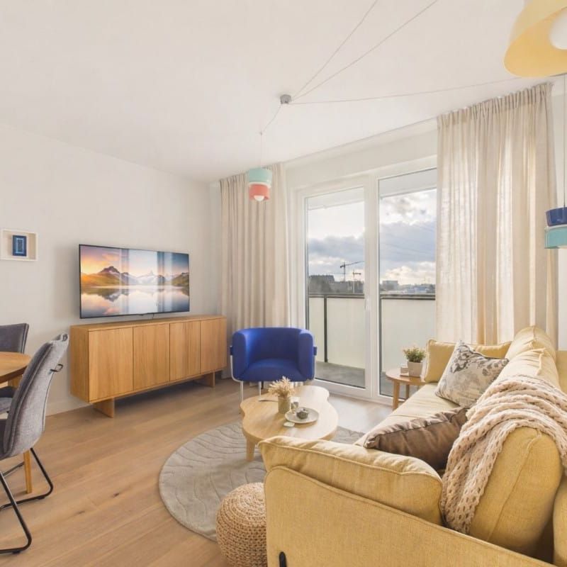 KLIMATYZACJA | Nowe | 2 pokoje 45.2 m² - Фото 1