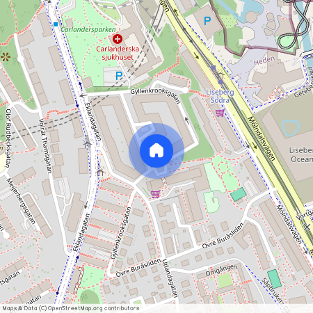 Göteborg, Kristinehöjdsgatan, 12B, 41282