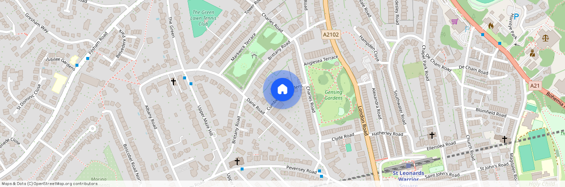 Cumberland Gardens, St Leonards-on-Sea, East Sussex