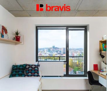Pronájem kompletně zařízeného 1+kk, Brno - Trnitá, ul.Dornych - Photo 1