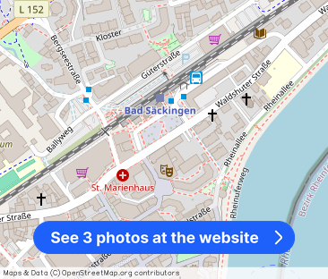 Stadtnahe 3-Zimmer-Wohnung im Erdgeschoss mit Einbauküche und Stell... - Photo 1