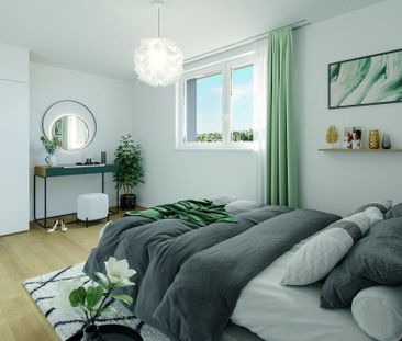 2.5 Zimmer, 54 m², 4. Stock - Foto 1