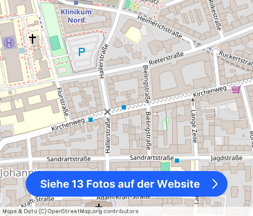 Möbl. 2 Zi - Terrasse - 45 m² - St. Johannis - Foto 1