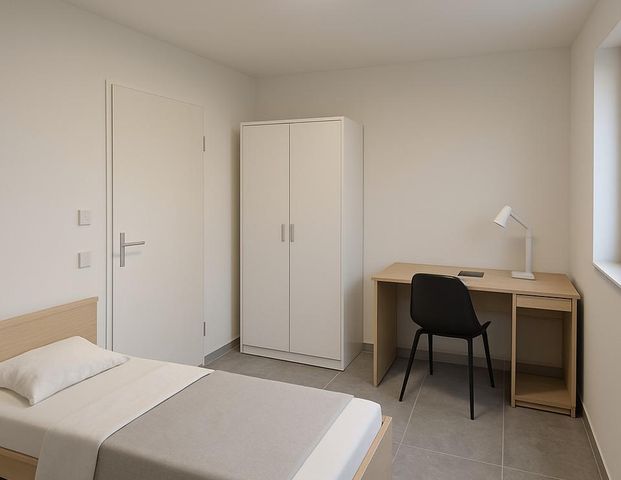 1-Zimmerwohnung, 35 Apartments, Studentenheim, 17-35m2,Erstbezug - Photo 1